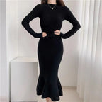 Riddle שמלת סריג מרמייד