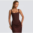 שמלת מקסי דגם robin