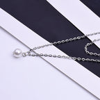 Rohan שרשרת בשילוב פנינה