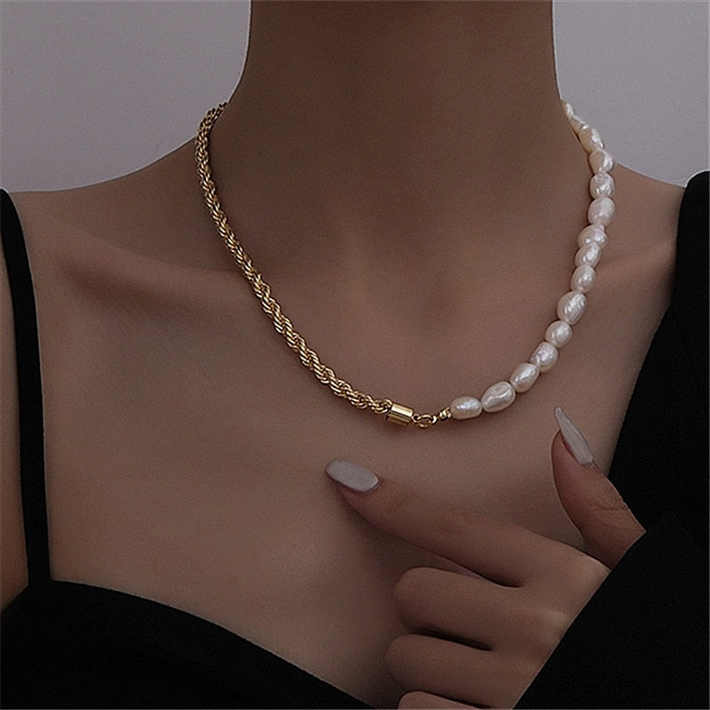 Arlo שרשרת פנינים