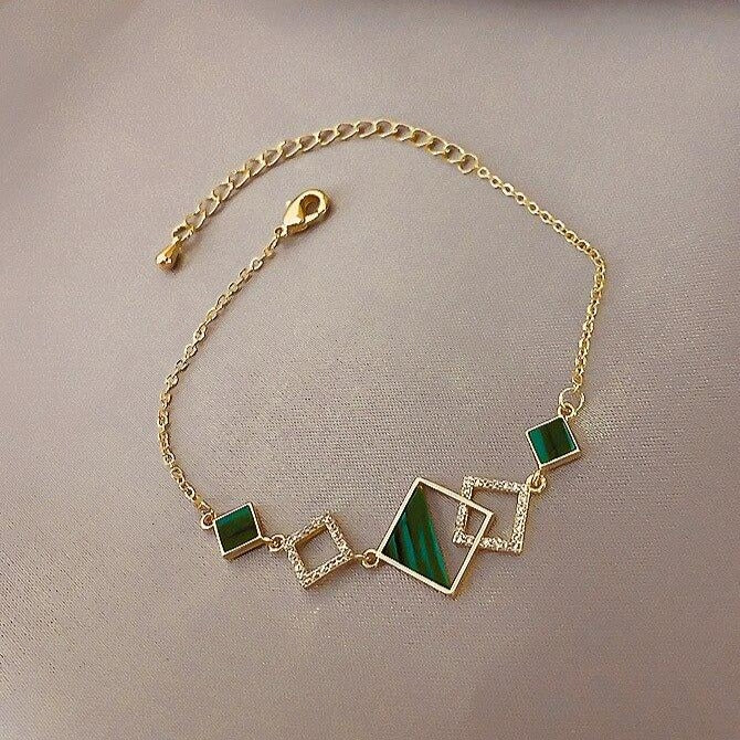 Devera צמיד מרובע אלגנטי